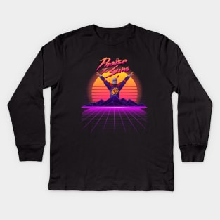 Praise The Suns Kids Long Sleeve T-Shirt